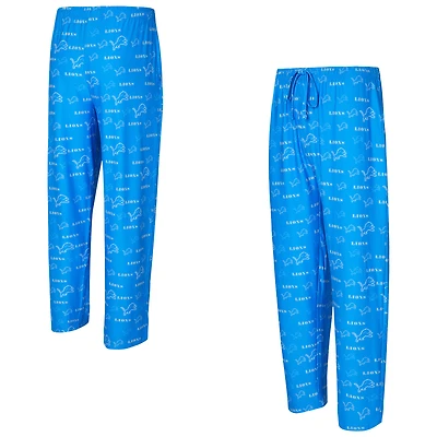 Pantalon Concepts Sport bleu à imprimé mosaïque des Lions de Detroit pour homme