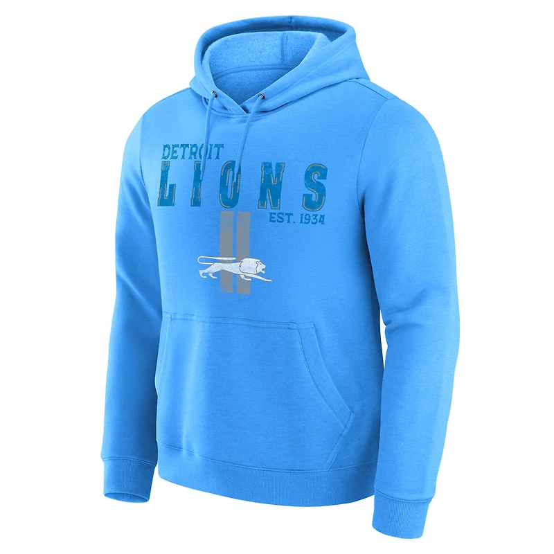 Men's Darius Rucker Collection by Fanatics Blue Detroit Lions Hoodie