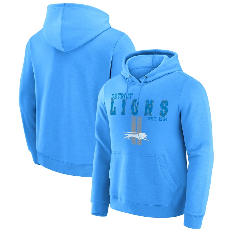 Men's Darius Rucker Collection by Fanatics Blue Detroit Lions Hoodie