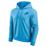 Men's Darius Rucker Collection by Fanatics Blue Detroit Lions Tonal Knit Pullover Hoodie