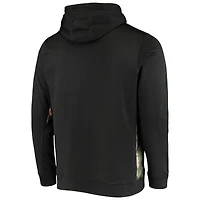 Men's Dunbrooke Black/Realtree Camo Detroit Lions Logo Ranger Pullover Hoodie