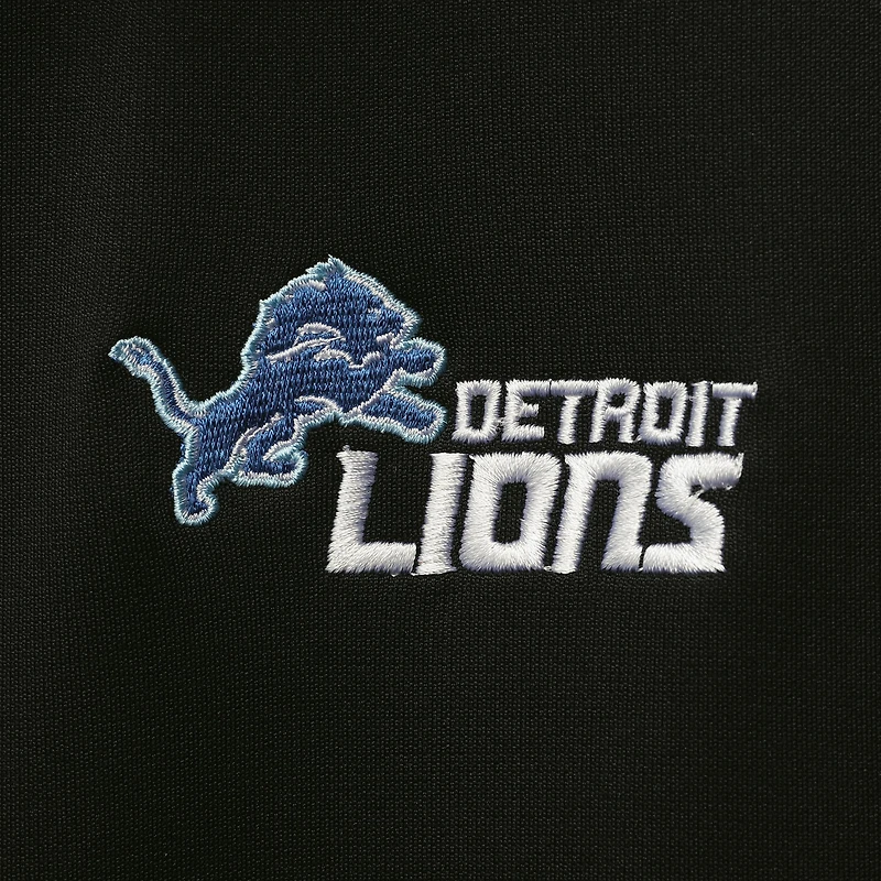 Men's Dunbrooke Black/Realtree Camo Detroit Lions Logo Ranger Pullover Hoodie