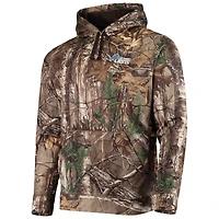 Men's Dunbrooke Realtree Camo Detroit Lions Circle Champion Tech Fleece Pullover Hoodie
