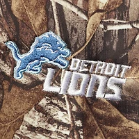 Sweat à capuche en polaire technique Dunbrooke Realtree Camo Detroit Lions Circle Champion pour homme