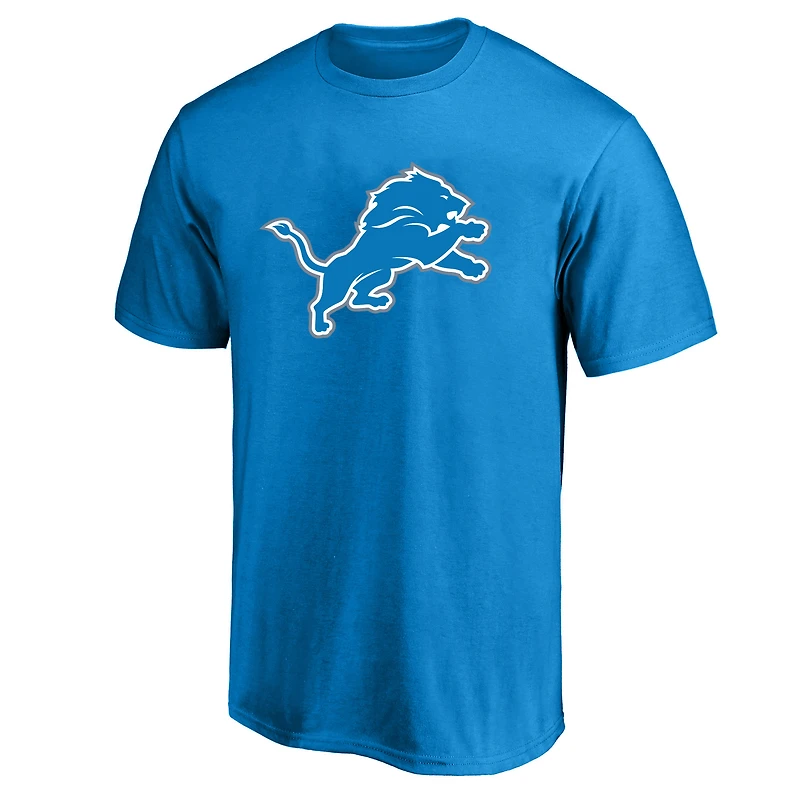 Men's Fanatics Aidan Hutchinson Blue Detroit Lions Big & Tall Player Name Number T-Shirt