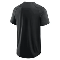 Men's Fanatics Black Detroit Lions Deceptive Juke T-Shirt
