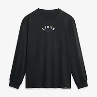 Men's Fanatics Black Detroit Lions Fullback Drive Relaxed Fit Long Sleeve T-Shirt