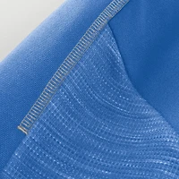 Sweat à capuche zippé bleu Detroit Lions Checkdown Pass pour homme