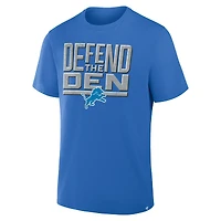 Men's Fanatics Blue Detroit Lions Hometown True Favorite T-Shirt