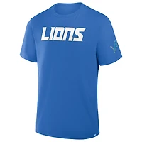 T-shirt Fanatics bleu pour homme, Option Route Legacy, Detroit Lions