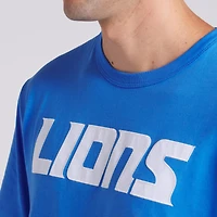 T-shirt Fanatics bleu pour homme, Option Route Legacy, Detroit Lions
