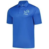 Men's Fanatics  Blue Detroit Lions Polo