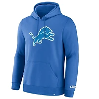 Men's Fanatics  Blue Detroit Lions Pylon Cam Legacy Pullover Hoodie