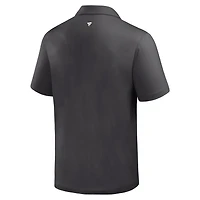 Men's Fanatics Charcoal Detroit Lions Clutch Polo