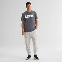 Men's Fanatics Light Blue Detroit Lions Clutch T-Shirt