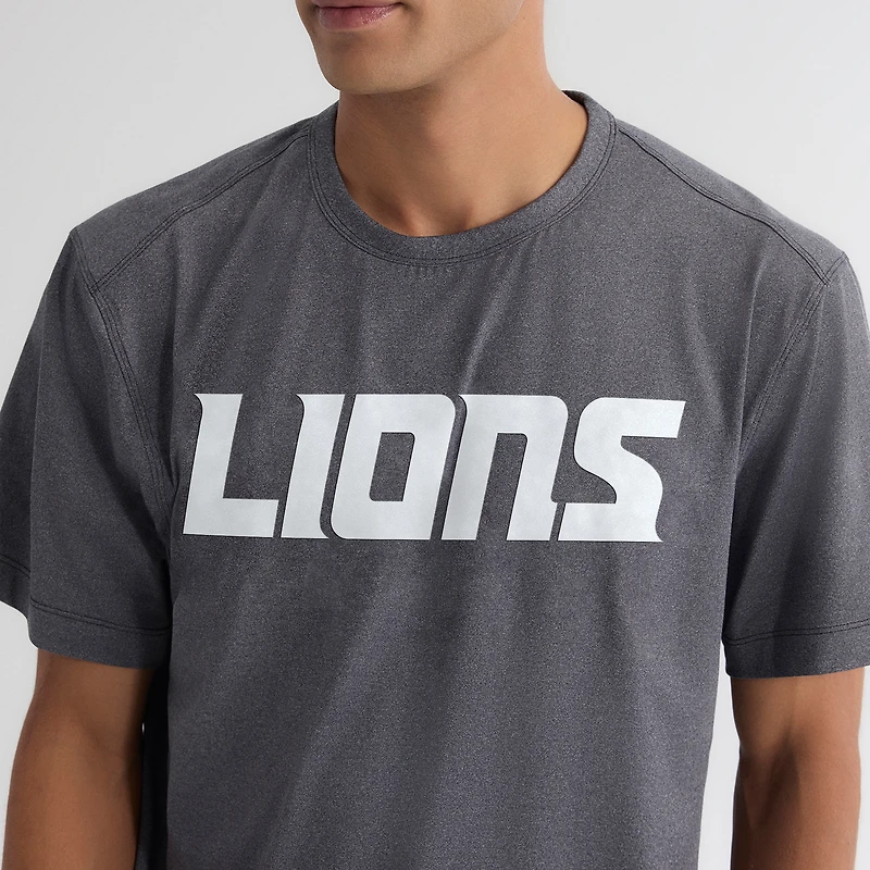 Men's Fanatics Light Blue Detroit Lions Clutch T-Shirt