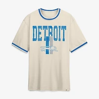 Men's Fanatics  Cream Detroit Lions Ringer T-Shirt