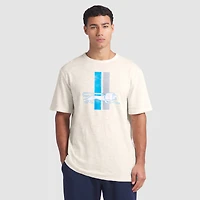 Men's Fanatics  Cream Detroit Lions Slub T-Shirt