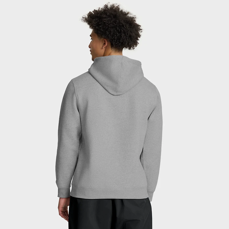 Men's Fanatics Heather Gray Detroit Lions Delay of Game Legacy Pullover Hoodie
