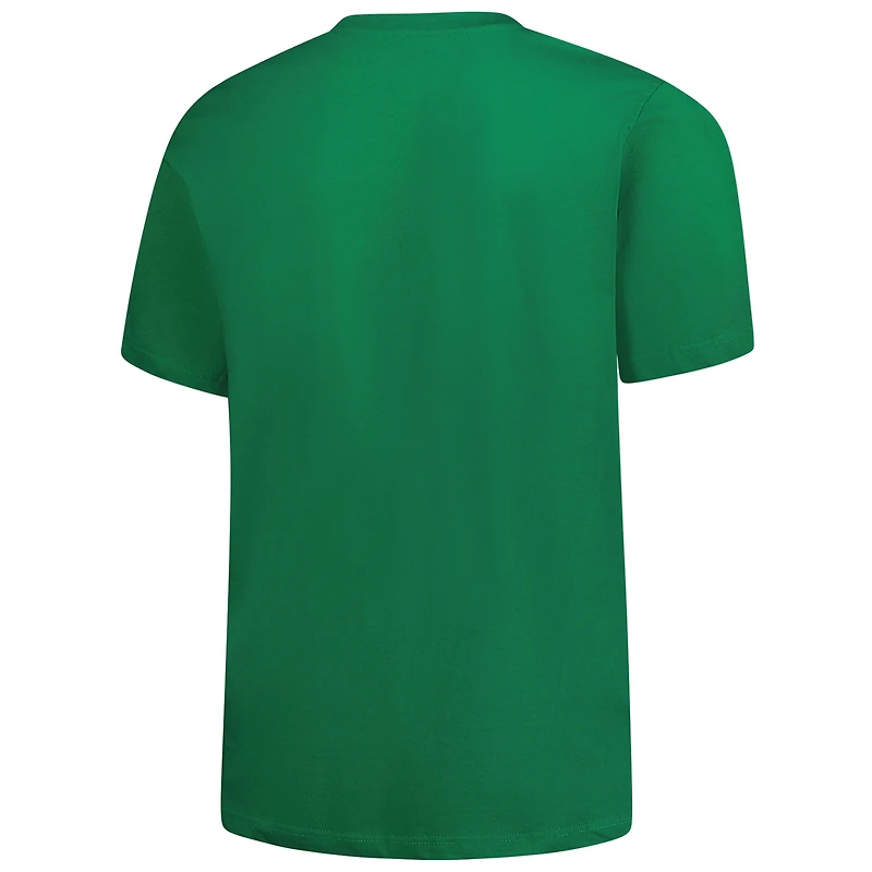 T-shirt Fanatics pour hommes, grand et grand, vert Kelly, Detroit Lions, Celtic