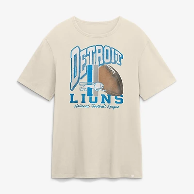 T-shirt Fanatics Tan Detroit Lions Throwback Legacy pour homme