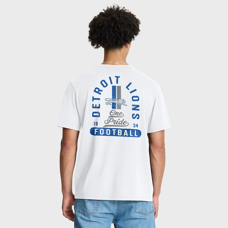Men's Fanatics White Detroit Lions Fluid Motion Legacy T-Shirt