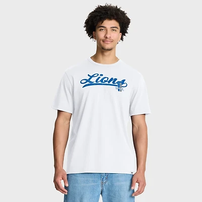 Men's Fanatics White Detroit Lions Fluid Motion Legacy T-Shirt