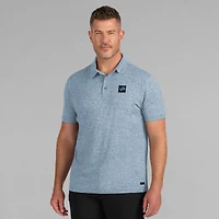 Polo bleu Detroit Lions Four Down pour homme de J. Palmer