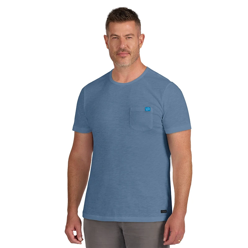T-shirt à poche bleu J. Palmer pour homme des Lions de Détroit