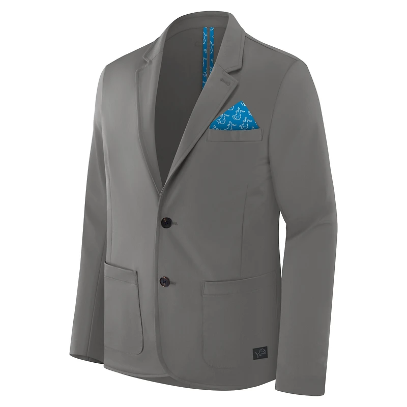 Men's J. Palmer Graphite Detroit Lions Man-In-Motion Blazer