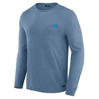 T-shirt à manches longues pour homme J. Palmer Royal Detroit Lions