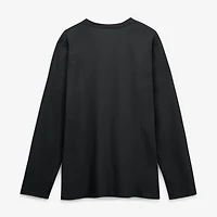 Men's Logo Athletic Black Detroit Lions Primary Long Sleeve T-Shirt