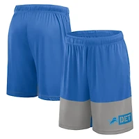 Men's Logo Athletic Blue Detroit Lions Best of the Shorts
