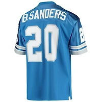 Maillot de joueur retraité authentique Mitchell & Ness Barry Sanders des Detroit Lions 1991 bleu