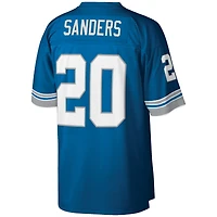Maillot de réplique joueur retraité Mitchell & Ness Barry Sanders des Detroit Lions Big Tall 1996 pour hommes