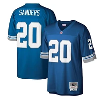 Maillot réplique Legacy bleu des Lions de Détroit Barry Sanders, Mitchell & Ness, pour homme