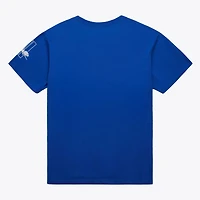 Men's Mitchell & Ness Blue Detroit Lions Head Coach Classic T-Shirt