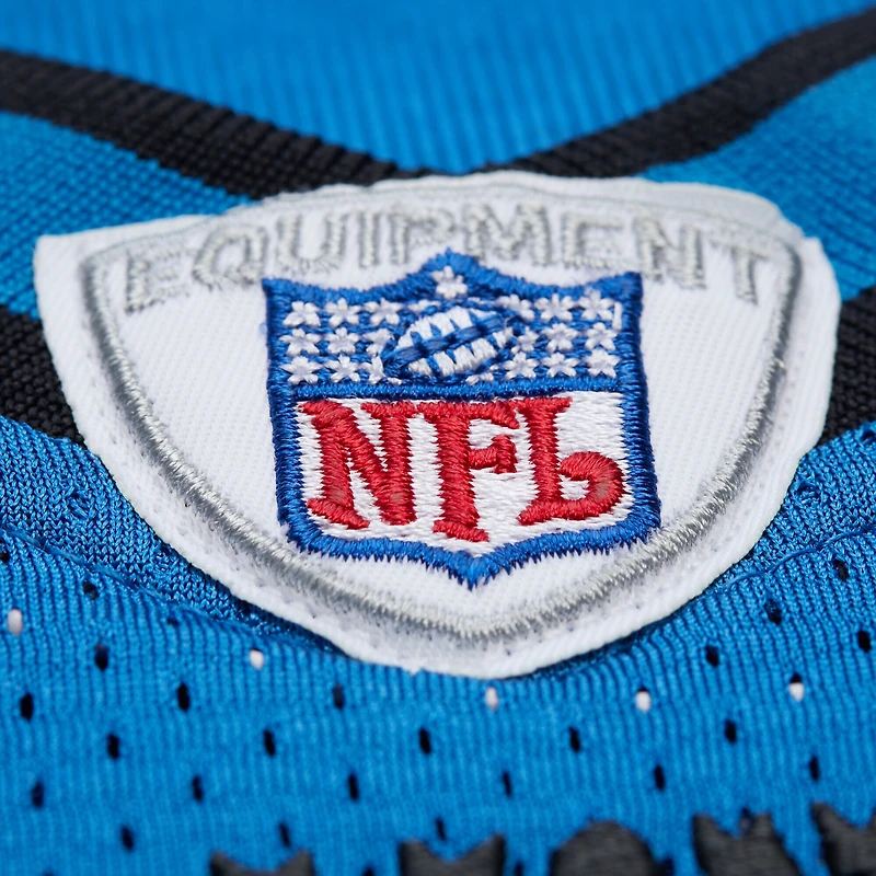 Men's Mitchell & Ness Calvin Johnson Blue Detroit Lions 2007 Authentic Throwback Retired Player Jersey