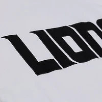 T-shirt monochrome blanc Mitchell & Ness Detroit Lions pour homme