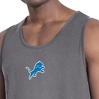 Men's MSX by Michael Strahan  Charcoal Detroit Lions Energy Tank Top