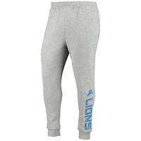 Pantalon de jogging Detroit Lions MSX by Michael Strahan gris chiné pour homme