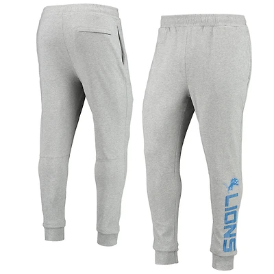 Pantalon de jogging Detroit Lions MSX by Michael Strahan gris chiné pour homme
