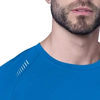 T-shirt à manches longues MSX par Michael Strahan Royal Detroit Lions pour homme