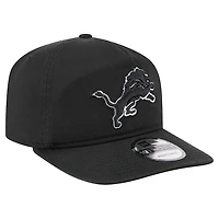 Men's New Era  Black/White Detroit Lions 19TWENTY Adjustable Hat