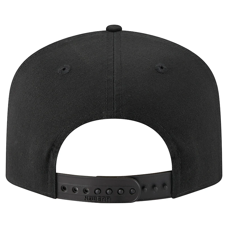 Men's New Era Black/White Detroit Lions 19TWENTY Adjustable Hat