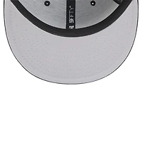 Casquette ajustée New Era Detroit Lions 59FIFTY noire pour homme