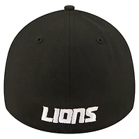 Men's New Era Detroit Lions Core Team 39THIRTY Flex Hat