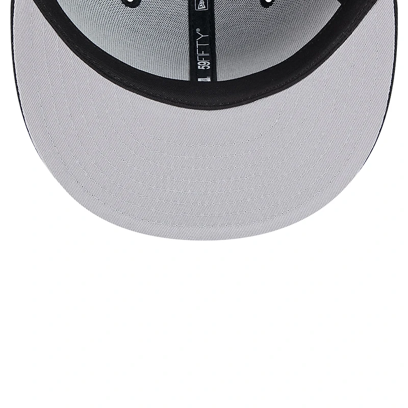 Casquette ajustée Flawless 59FIFTY Detroit Lions de New Era pour homme, noire