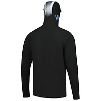 Sweat à capuche fonctionnel noir Detroit Lions Fandom Balaclava pour homme New Era