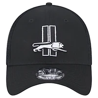 Men's New Era Black Detroit Lions Main Neo 39THIRTY Flex Hat
